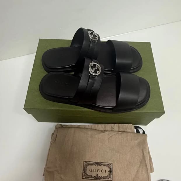구찌 남성 gg 샌들 gucci