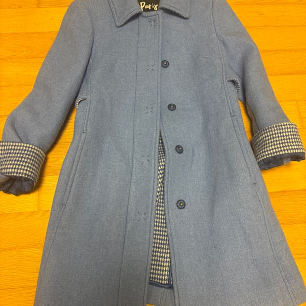 막스마라 막스앤코 파리 하늘색 코트