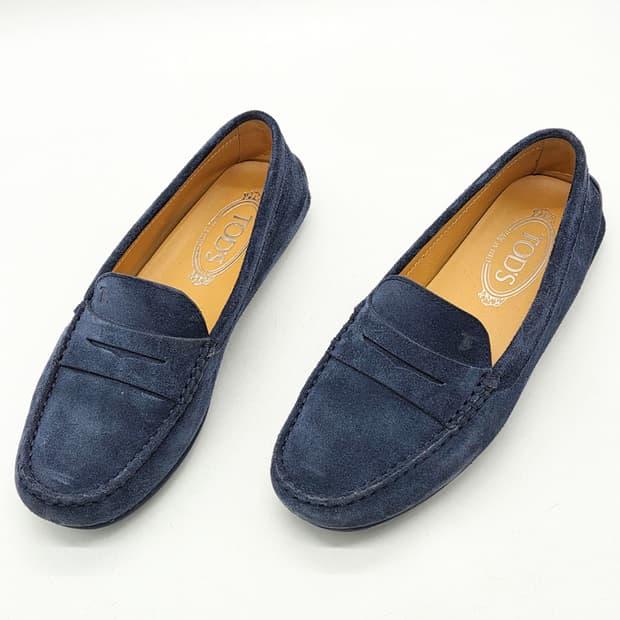  Tod's 우먼스 드라이빙 슈즈 네이비 (37 1/2)  