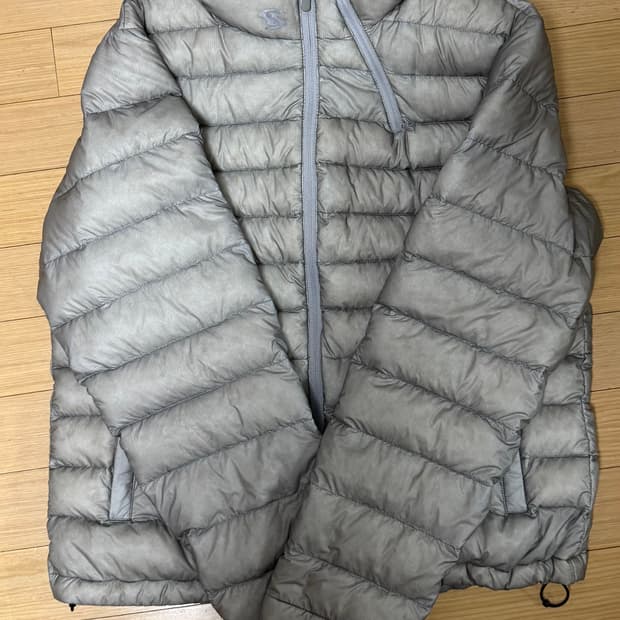 산산기어 24FW 서픽스 푸퍼 자켓 그레이 1사이즈