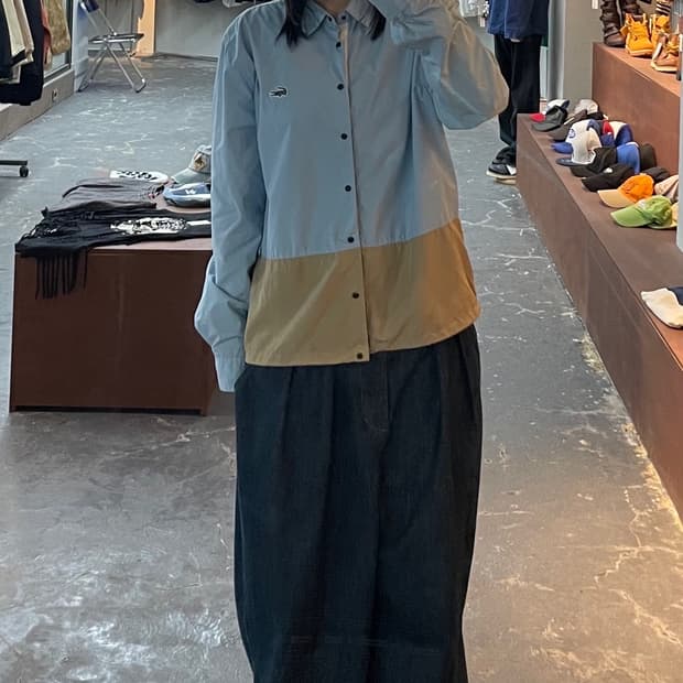 라코스테 나일론 경량 셔츠 H1089