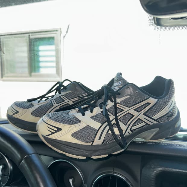 아식스 i4p 젤 1130 밍크 글레이셔 그레이 270