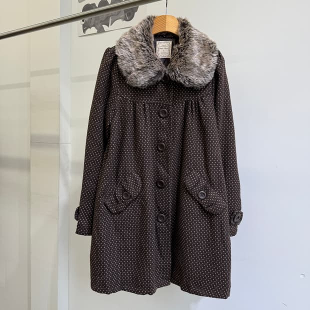 JASPER MINX 퍼카라 도트 자켓