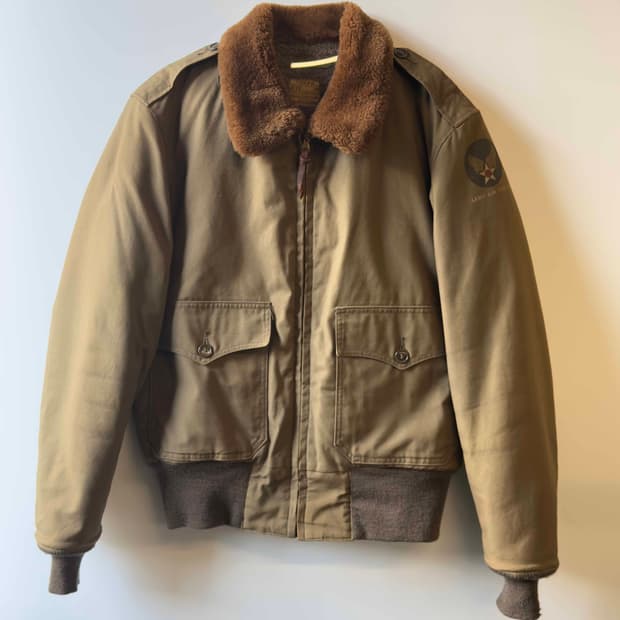 리얼 맥코이 B-10 플라이트 자켓