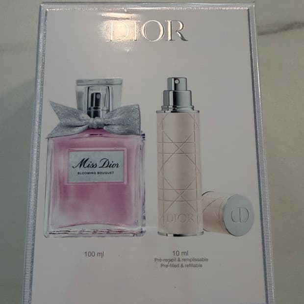 미스 디올 블루밍부케 트래블세트 100ml + 10ml