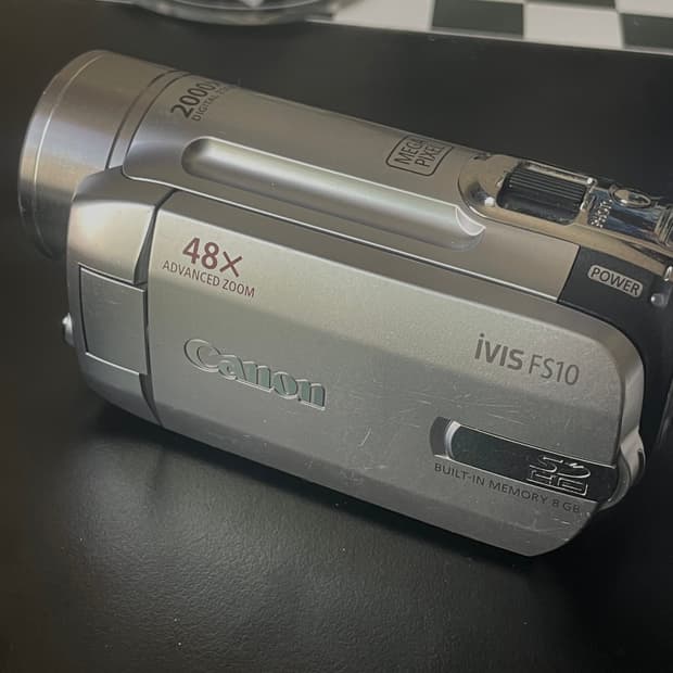 Canon 캐논 ivis fs10 캠코더