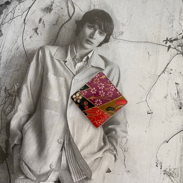 빈티지  앤틱 동양화 브로치 겸 팬던트