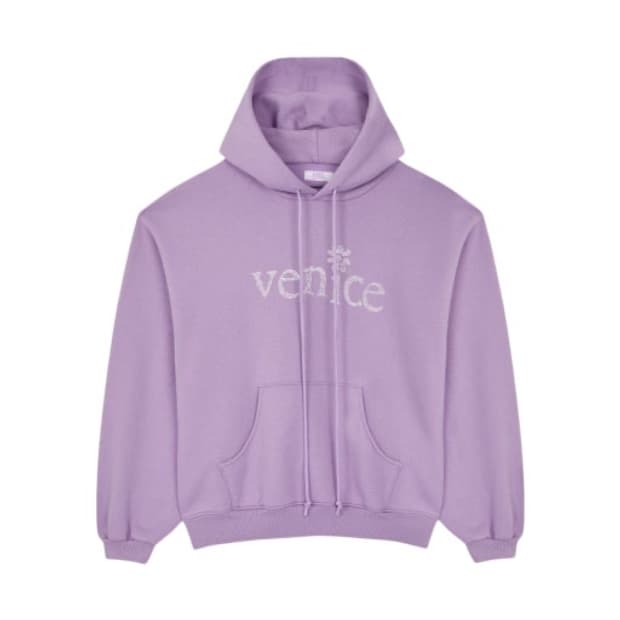 Erl 후드 연보라 xs