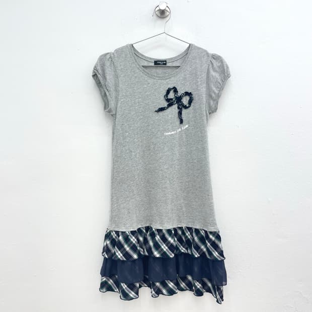 patterns ruffle dress