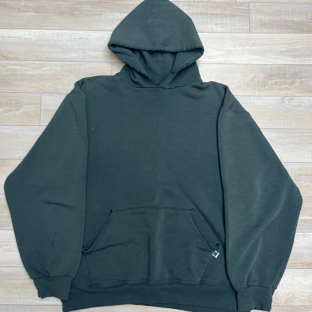 90s 빈티지 러셀 후드 L