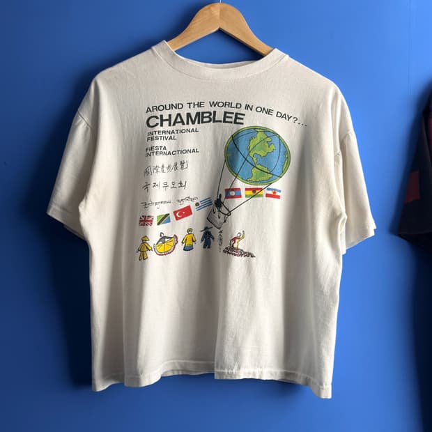 🏷️ (L) 90s 국제무도회 빈티지 티셔츠