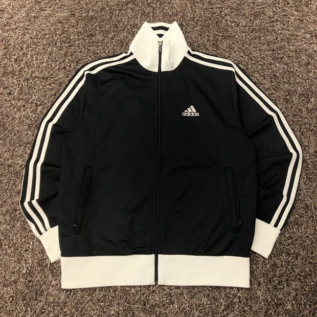 아디다스 오레오 배색 져지 트랙 자켓