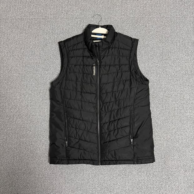 리복 경량 패딩조끼 블랙 110