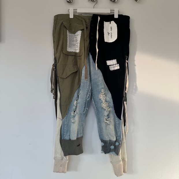 그렉로렌 리빌드 50/50 아카이브 레이어드 팬츠