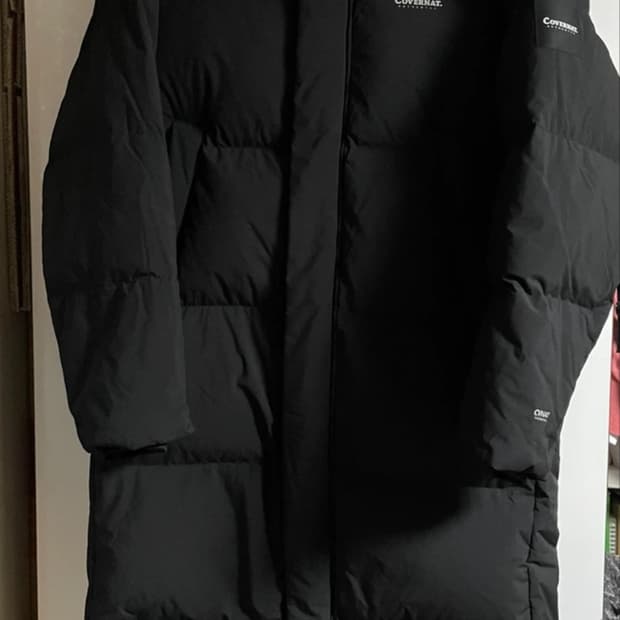 커버낫 덕다운 롱패딩 L