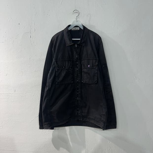 스톤아일랜드 투포켓 오버셔츠 XL