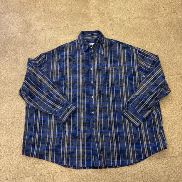 mjd 더티 플란넬 셔츠 m