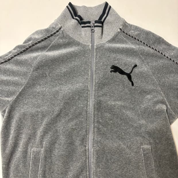 퓨마 벨벳 그레이 져지