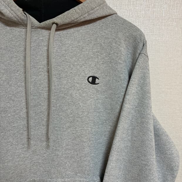 빈티지 챔피온 후드티 그레이 XL