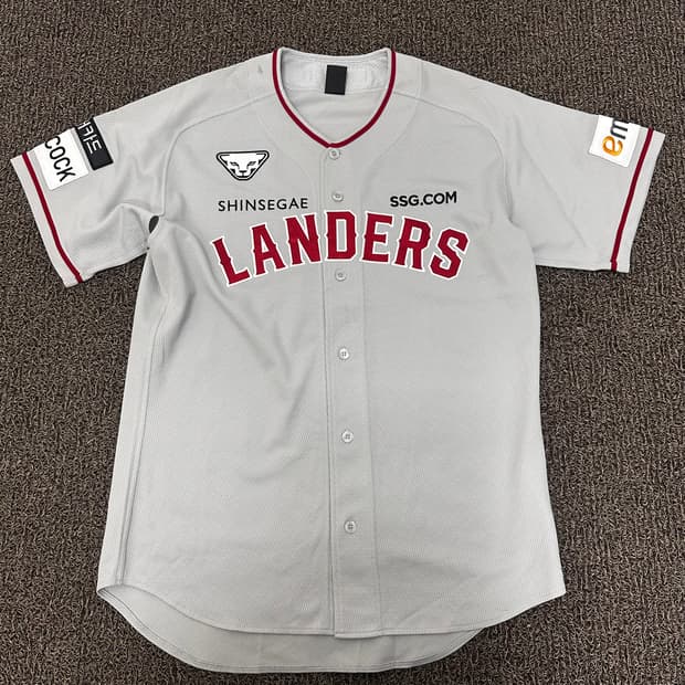 SSG 랜더스 유니폼 야구 져지 김도아 마킹 110(2XL)