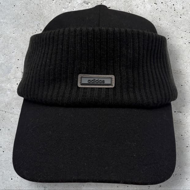 아디다스 울 블랙 캡 모자