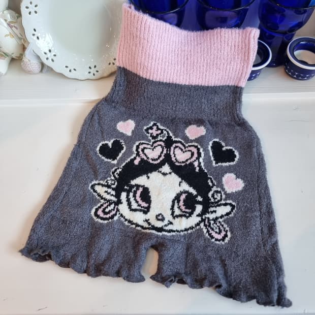 니트 힙워머 팬츠