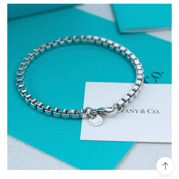 티파니앤코 베네치안 링크 브레이슬릿 팔찌