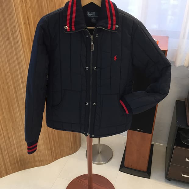 (WOMAN) 폴로랄프로렌 퀄팅패딩점퍼 M 