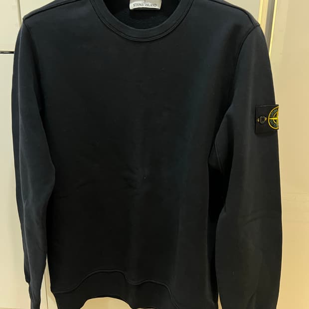 스톤아일랜드 네이비 맨투맨 L