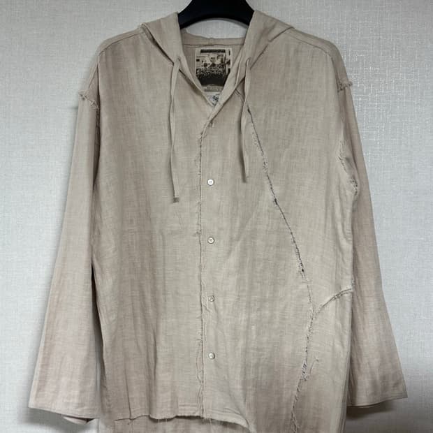 SAN263-1 오버핏 린넨 후드