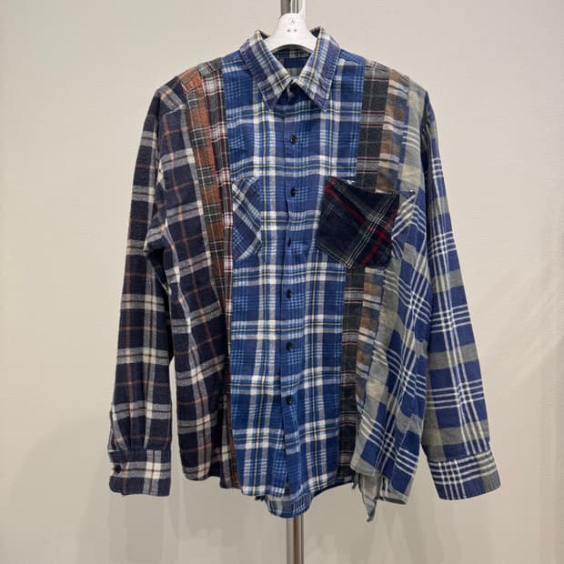 리빌드 바이 니들스 플라넬 셔츠