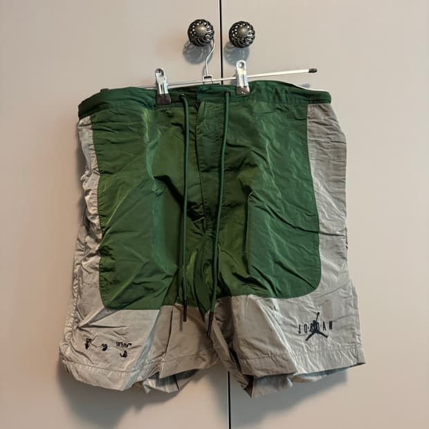 조던 X 오프화이트 반바지