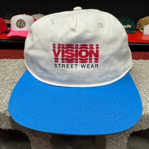 2023년도 빈티지 Vision Street Wear 스냅백 모자