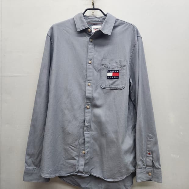 타미진스 원포켓 로고자수 셔츠 M(M) 남여공용