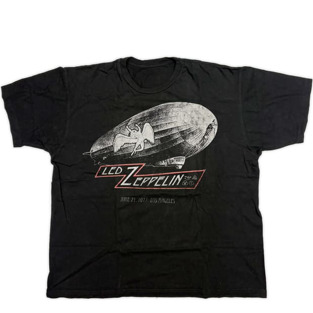 Led Zeppelin 77 tour tee Bootleg 2011