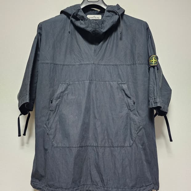 스톤아일랜드 반팔 후드 아노락