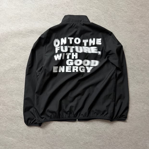 꼼데기르송 20ss 레터링 코치자켓