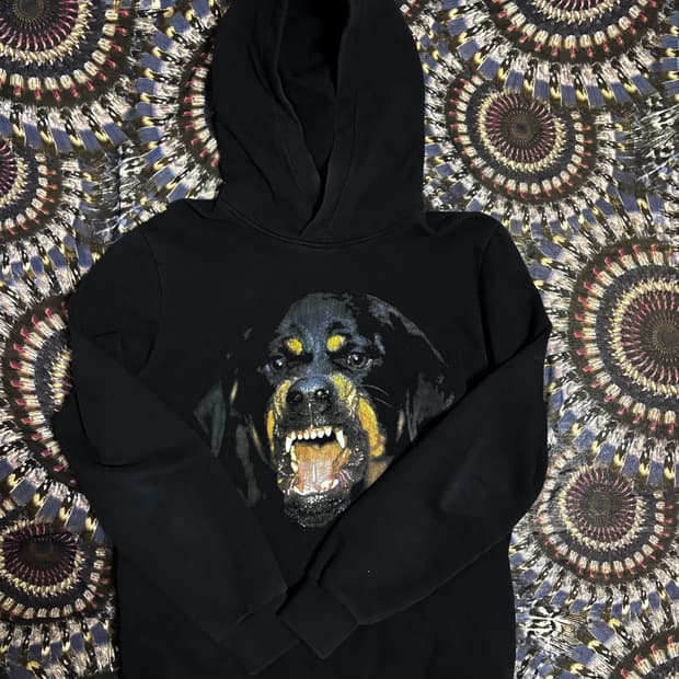 2011fw Givenchy 로트와일러 후드티