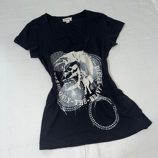 Diesel grunge y2k top 