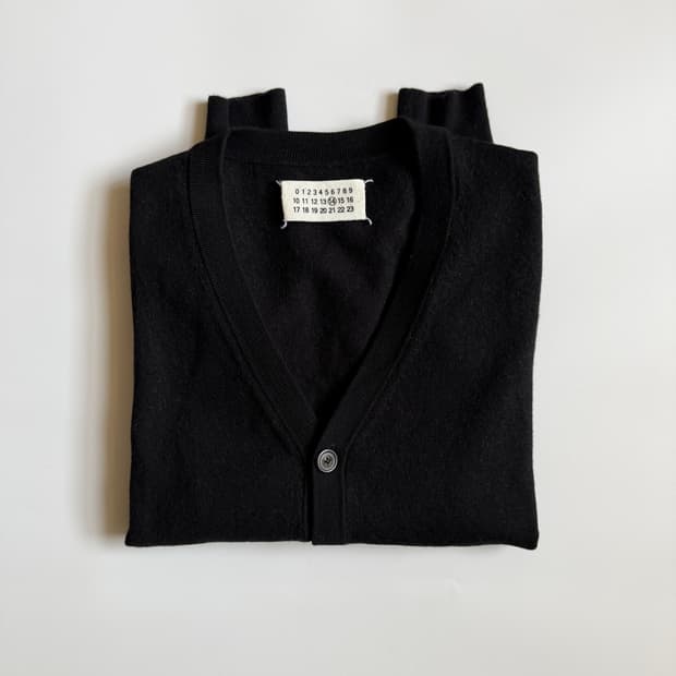 마르지엘라 가디건 블랙 M