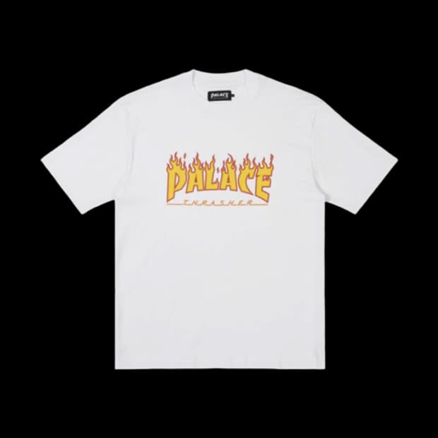 24SS Palace x Thrasher Flame Tee 팔라스