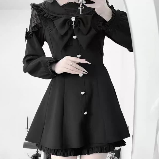 Yoshiki 요시키 지뢰계 원피스