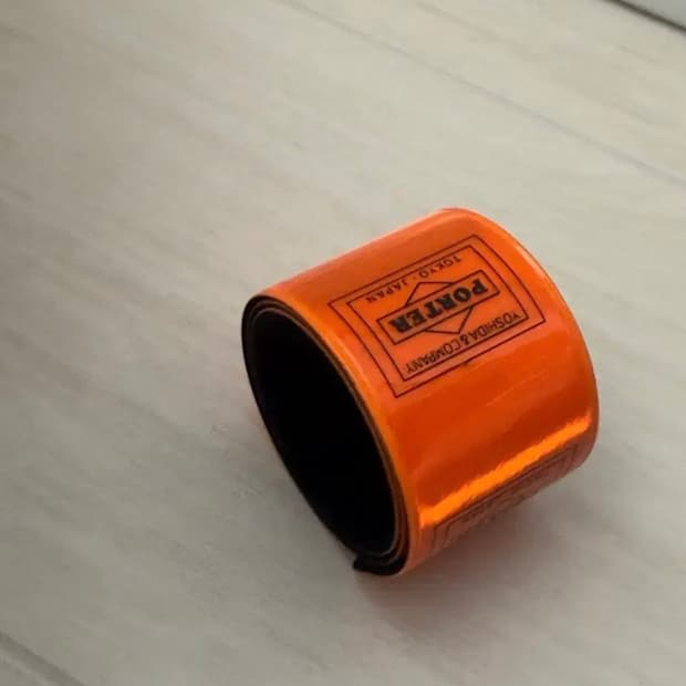 요시다 포터 리플렉터 밴드 돌돌 야광밴드 주황밴드