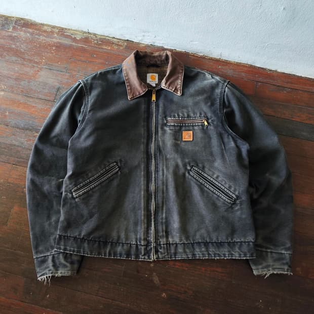 OG Carhartt J97 BLK Detroit Jacket 칼하트