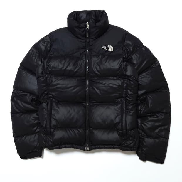 노스페이스 우먼 700 눕시 구스다운 패딩 자켓 블랙
