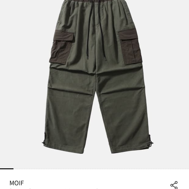 [AW24]OVER MIL 6P PANTS / OLIVE