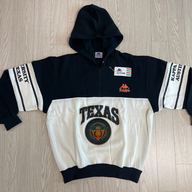 카파 USA 텍사스 90s 올드 후드티 후디 4번 Kappa USA