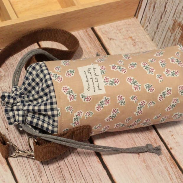 핸드메이드 물병 파우치