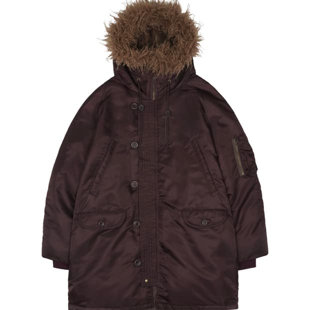 코이세이오 HOODED FIELD DOWN JACKET WINE 와인
