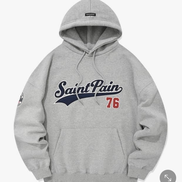 세인트페인 SP 팀 로고 후드